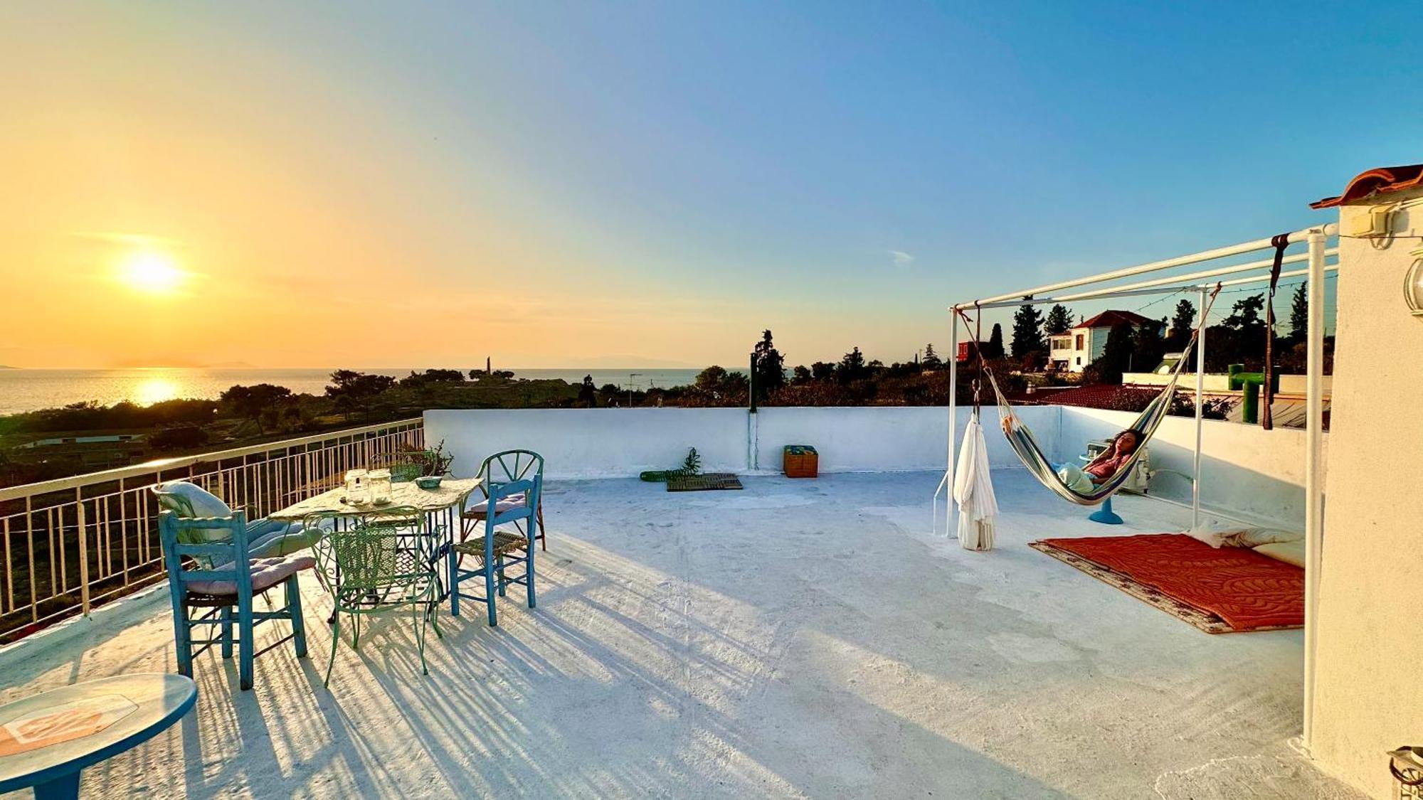 Appartement Vue Sur Mer Soul Family, Egine Aegina Dış mekan fotoğraf