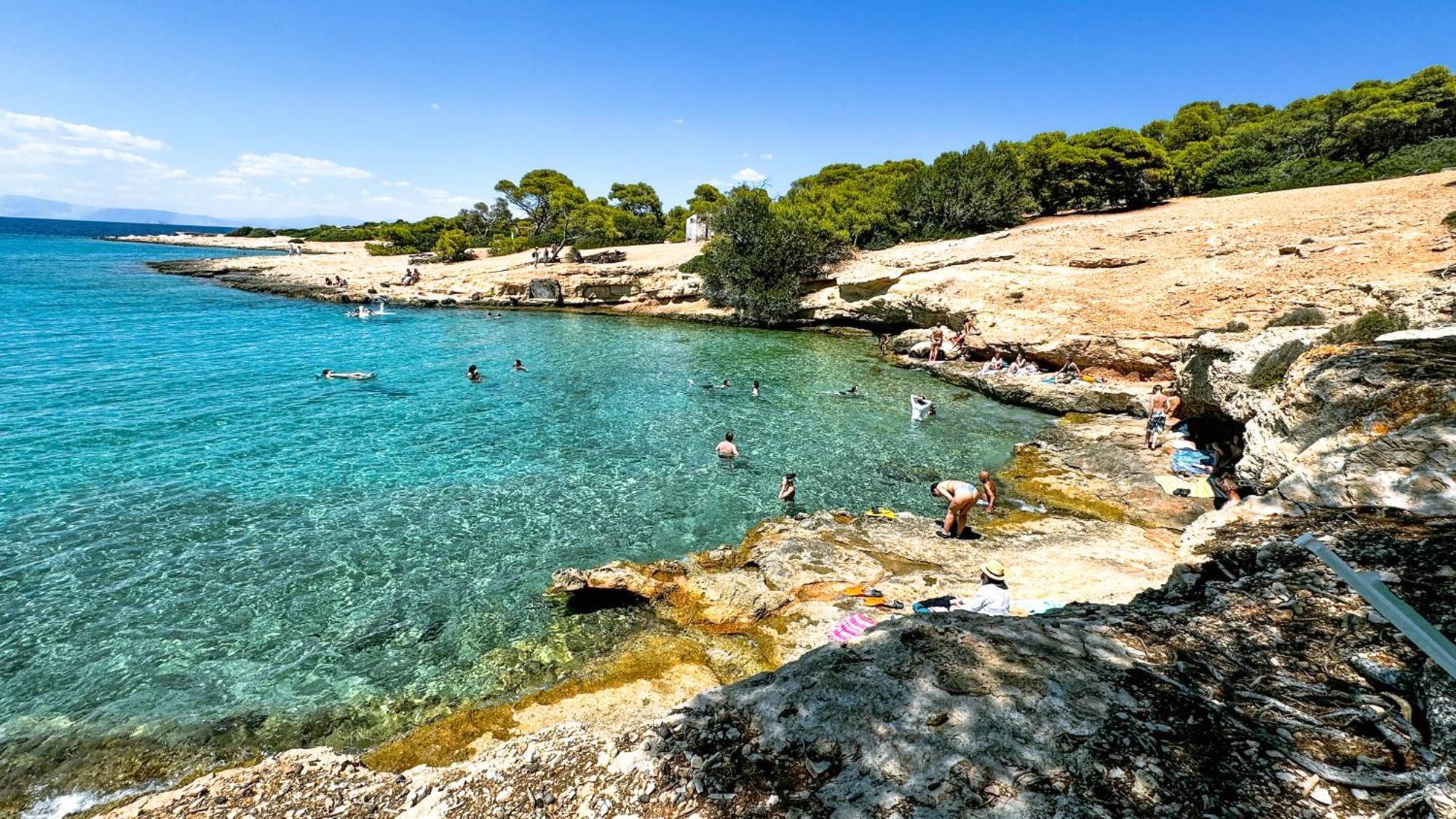 Appartement Vue Sur Mer Soul Family, Egine Aegina Dış mekan fotoğraf